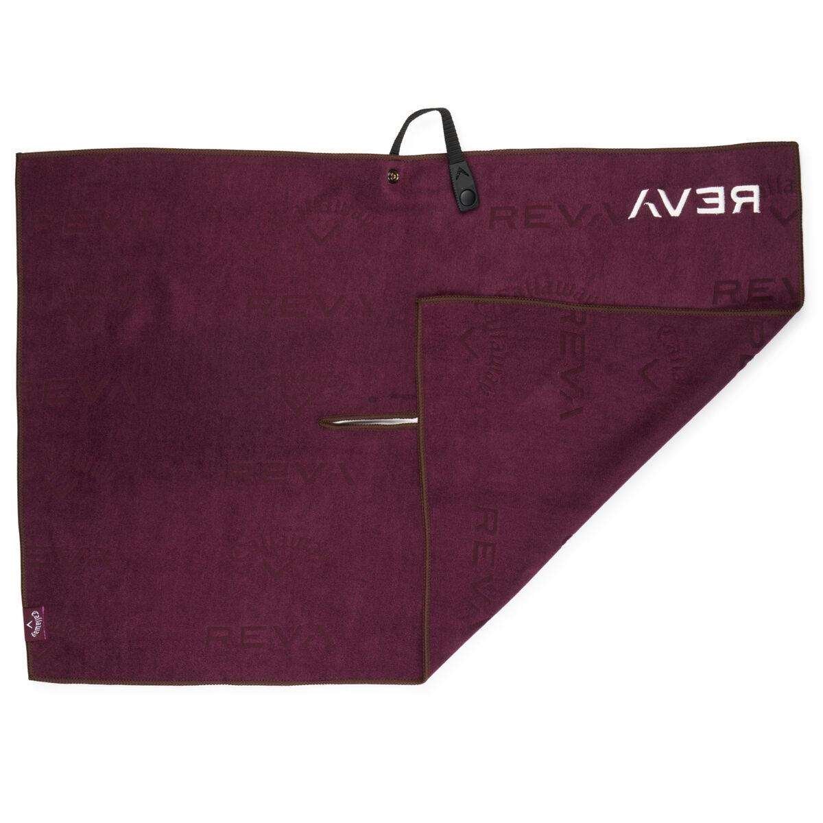 Callaway Reva Outperform toalla de golf 30"x20" (76x50cm), berenjena