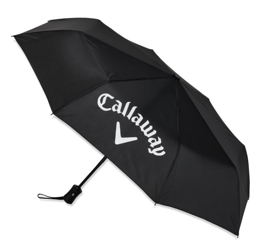 Callaway Golf Callaway 43" Single Canopy Collapsible paraguas, negro/blanco