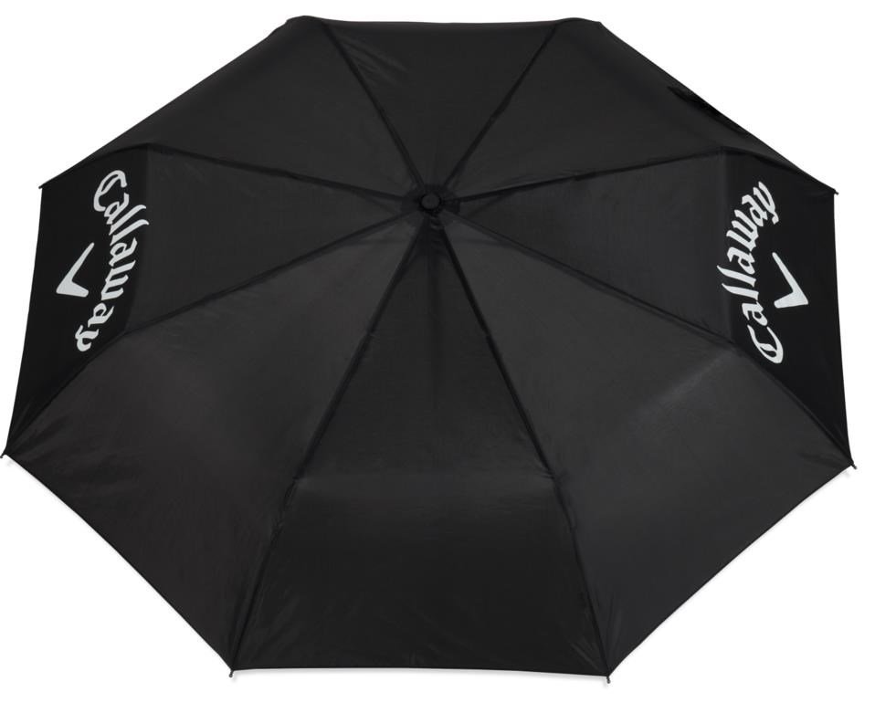 Callaway Golf Callaway 43" Single Canopy Collapsible paraguas, negro/blanco