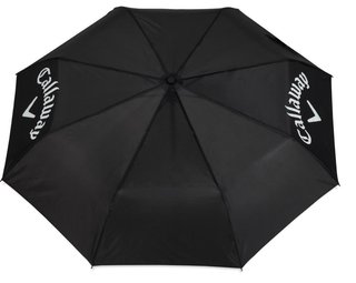 Callaway Golf Callaway 43" Single Canopy Collapsible paraguas, negro/blanco