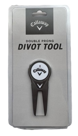 Callaway Divot Tool + marcador Callaway, gunmetal