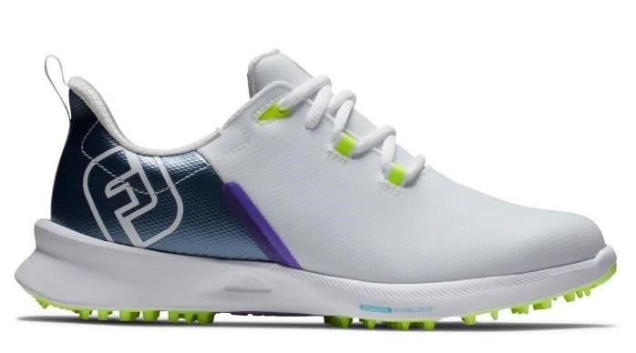 FootJoy Fuel Sport zapatos de golf mujer, blanco/marino