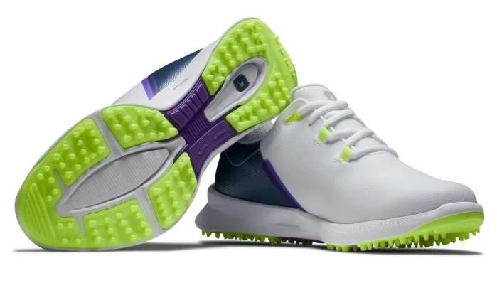 FootJoy Fuel Sport zapatos de golf mujer, blanco/marino