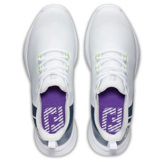 FootJoy Fuel Sport zapatos de golf mujer, blanco/marino