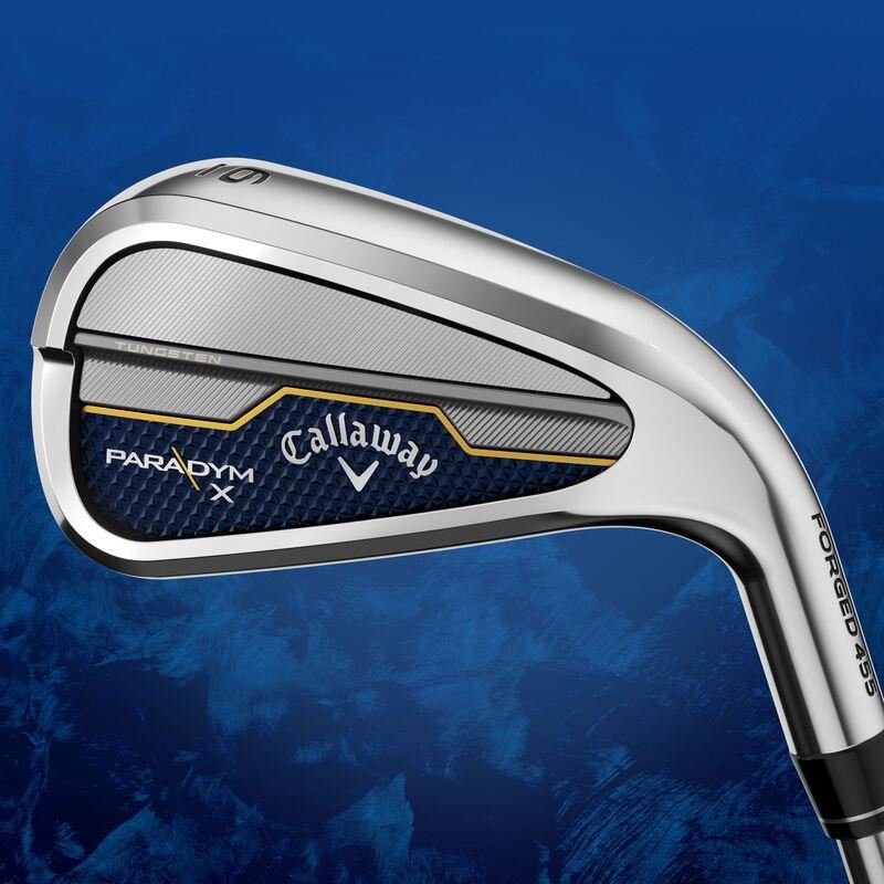 Callaway Paradym X hierros de hombre, acero