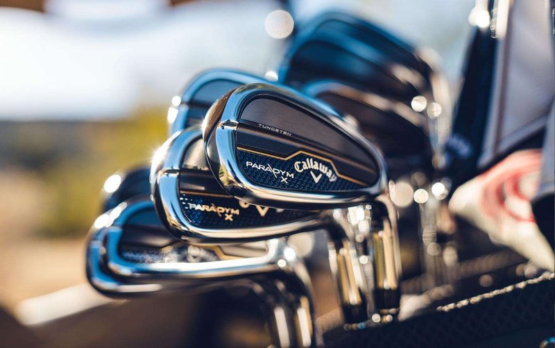 Callaway Paradym X hierros de hombre, acero
