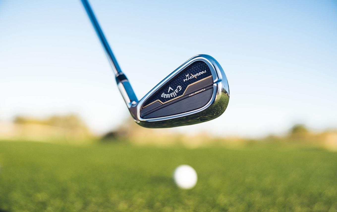 Callaway Paradym X hierros de hombre, acero