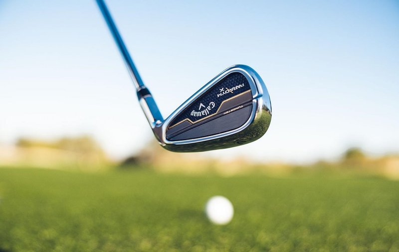Callaway Paradym X hierros de hombre, acero