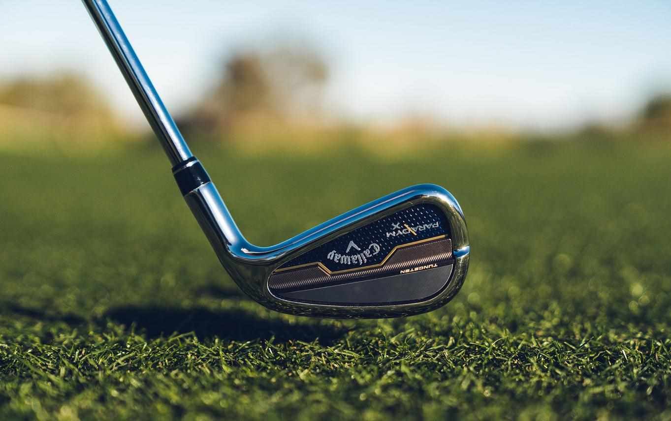 Callaway Paradym X hierros de hombre, acero