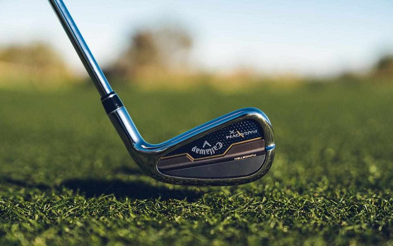 Callaway Paradym X hierros de hombre, acero