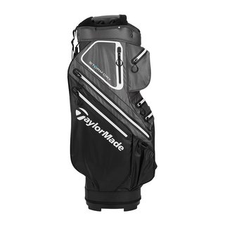 TaylorMade Storm-Dry Waterproof cart bag, negro/gris