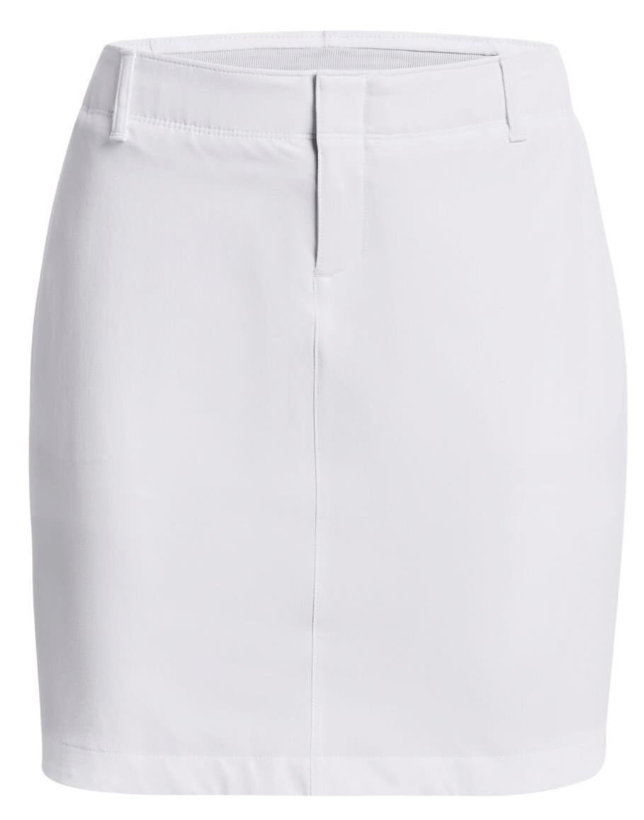Under Armour Links Woven falda pantalón de golf para mujer, blanca