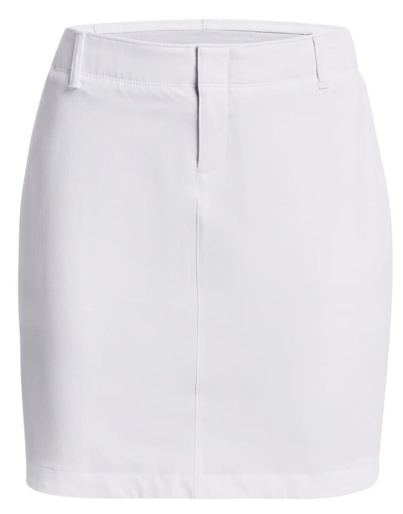 Under Armour Links Woven falda pantalón de golf para mujer, blanca