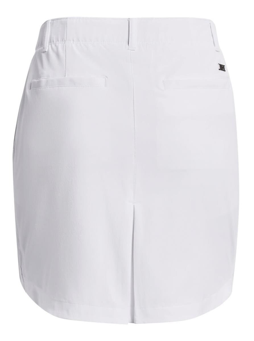 Under Armour Links Woven falda pantalón de golf para mujer, blanca