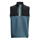 Under Armour Storm Daytona chaleco de hombre, negro/azul estático
