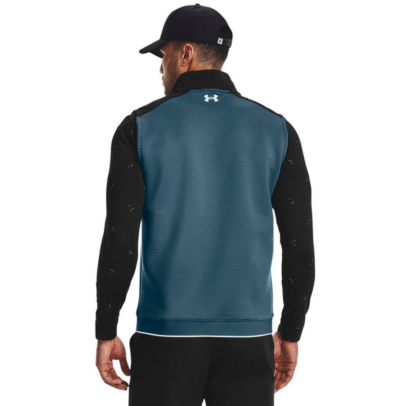 Under Armour Storm Daytona chaleco de hombre, negro/azul estático