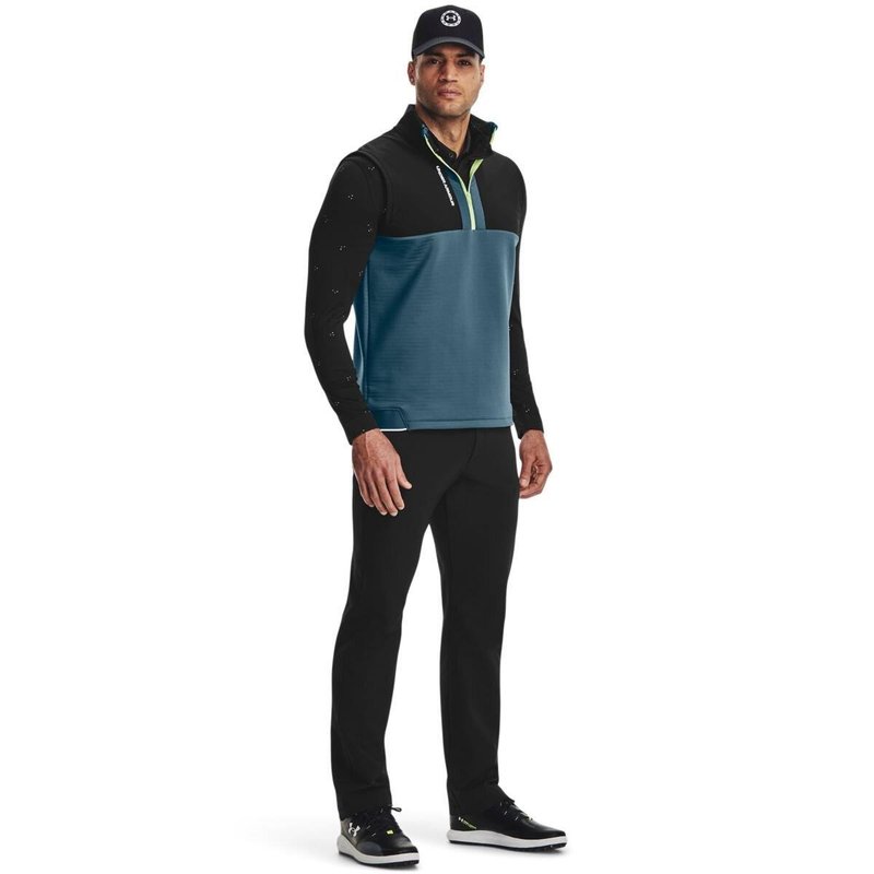 Under Armour Storm Daytona chaleco de hombre, negro/azul estático