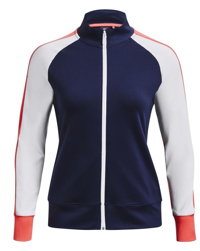 Under Armour Storm Midlayer sudadera de mujer, midnight navy/white