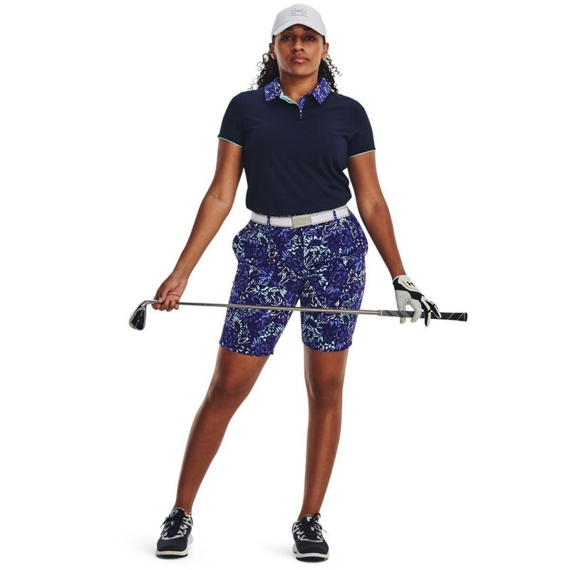 Under Armour Iso-Chill polo de mujer, azul marino