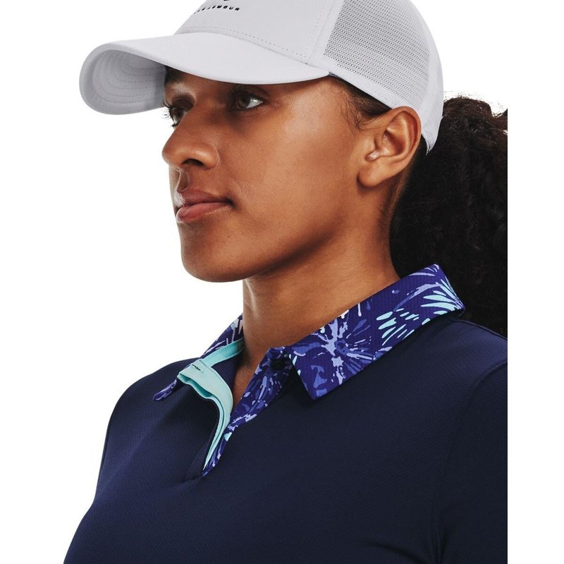 Under Armour Iso-Chill polo de mujer, azul marino