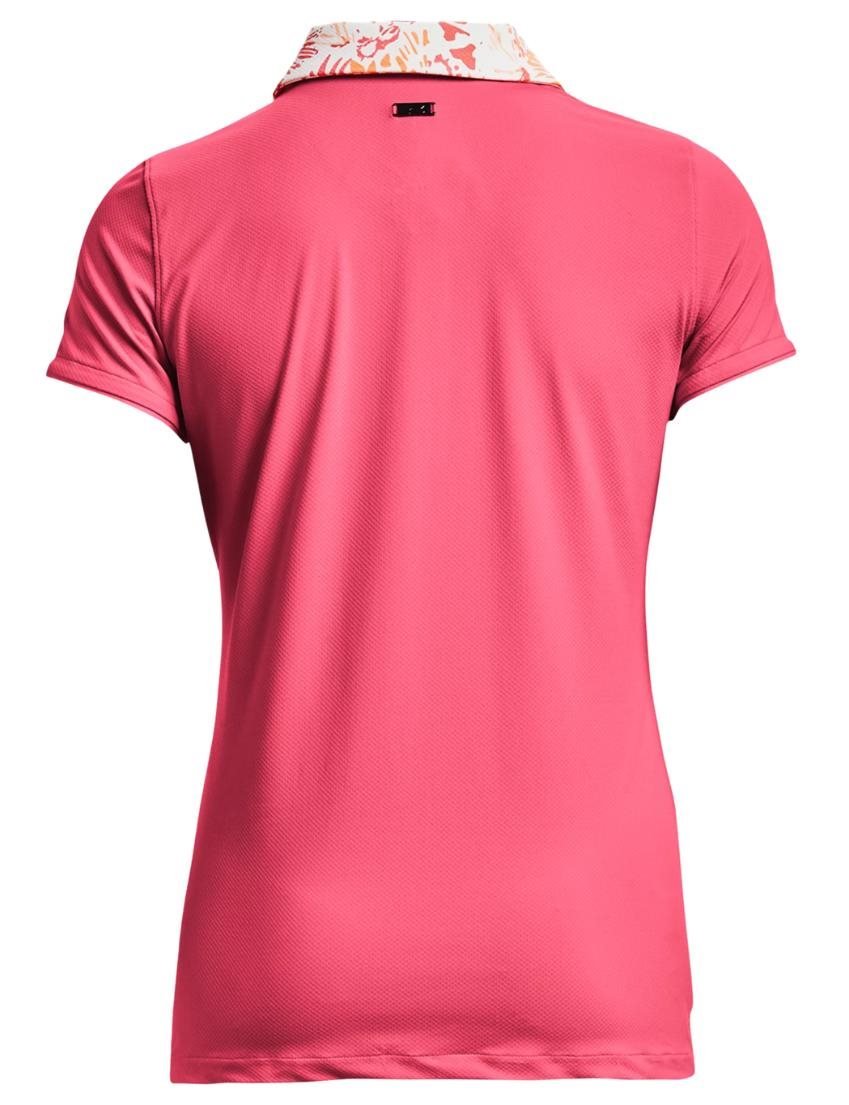 Under Armour Iso-Chill polo de mujer, rosa