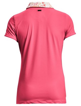 Under Armour Iso-Chill polo de mujer, rosa