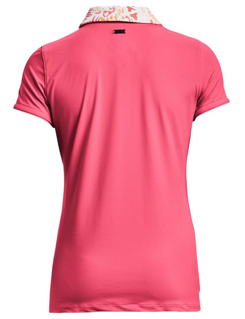Under Armour Iso-Chill polo de mujer, rosa