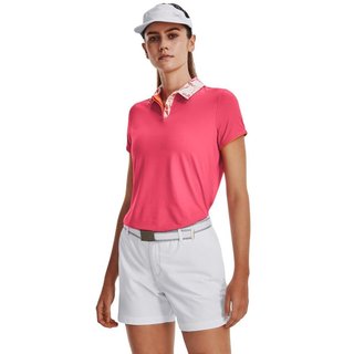Under Armour Iso-Chill polo de mujer, rosa