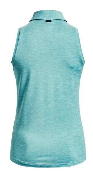Under Armour Playoff Sleeveless polo de mujer, azul