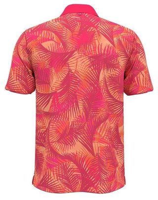 Under Armour Iso-Chill Graphic Palm polo de hombre, rosa