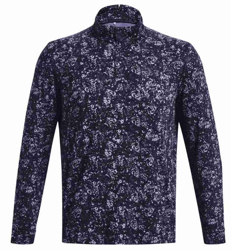 Under Armour Playoff Printed 1/4 Zip sudadera de hombre, navy