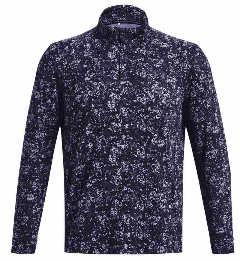 Under Armour Playoff Printed 1/4 Zip sudadera de hombre, navy