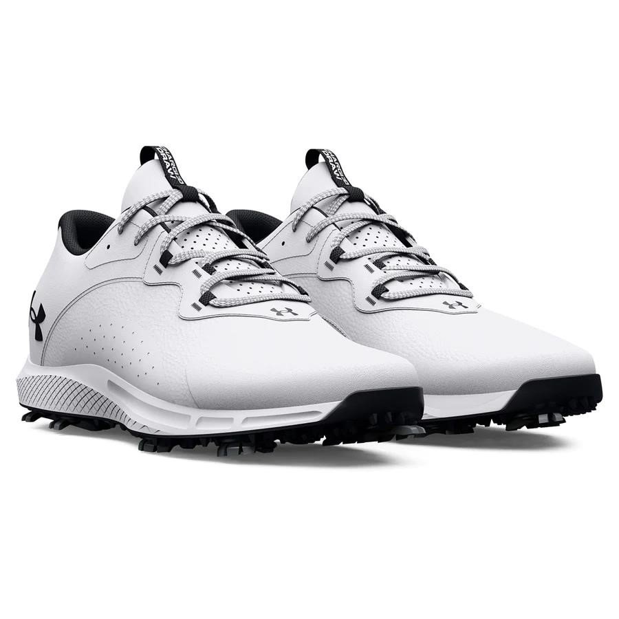 Under Armour Charged Draw 2 zapatos de golf para hombre, blancos