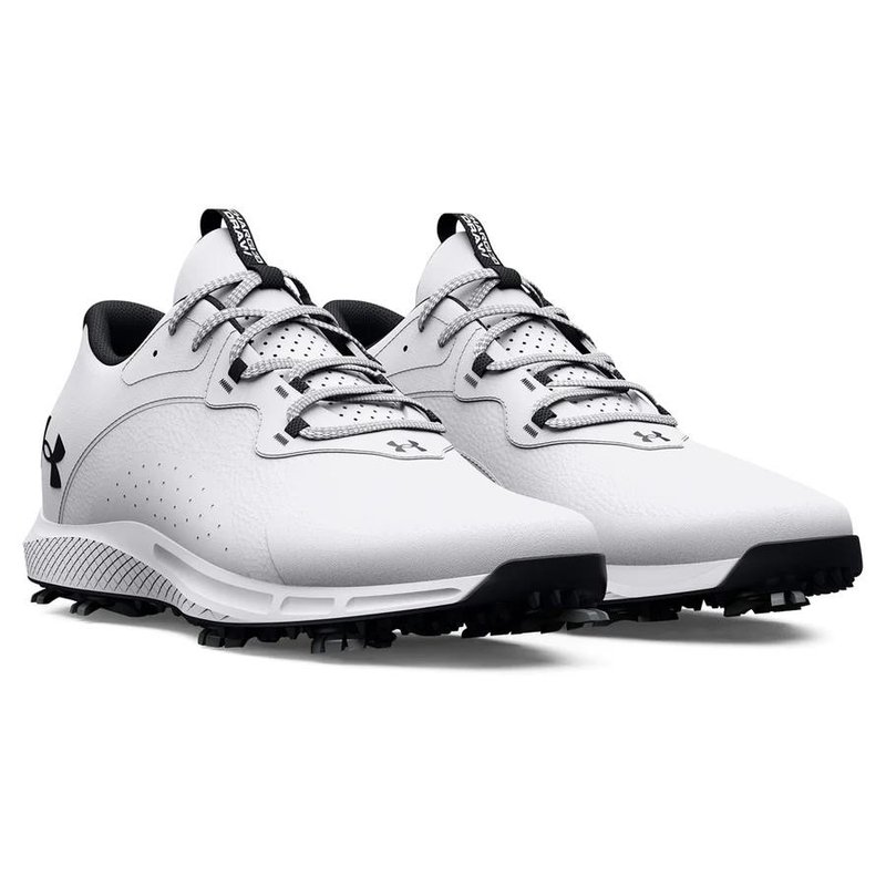 Under Armour Charged Draw 2 zapatos de golf para hombre, blancos