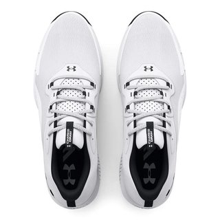Under Armour Charged Draw 2 zapatos de golf para hombre, blancos
