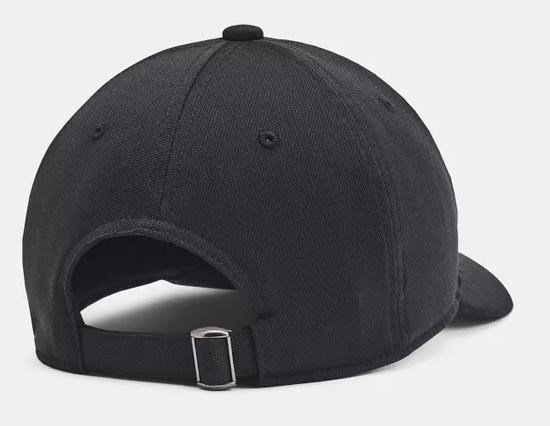Under Armour Blitzing Low Adj junior gorra, negra