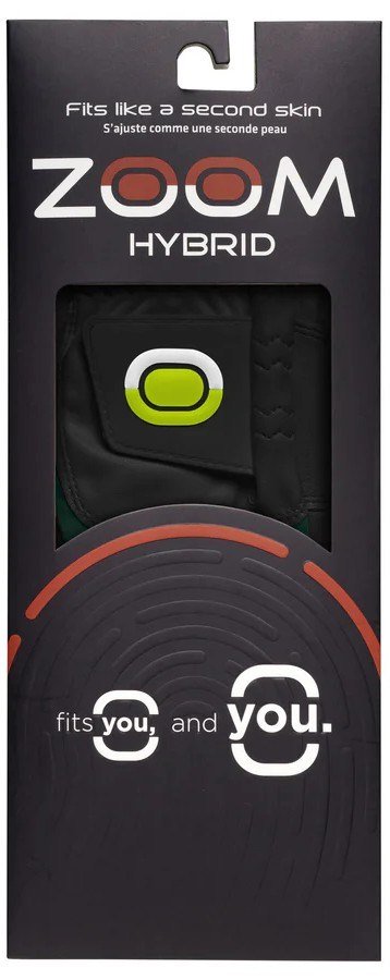 Zoom Zoom Hybrid guante de golf para hombre, verde