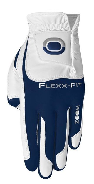 Zoom Zoom Hybrid guante de golf para mujer, blanco/azul marino