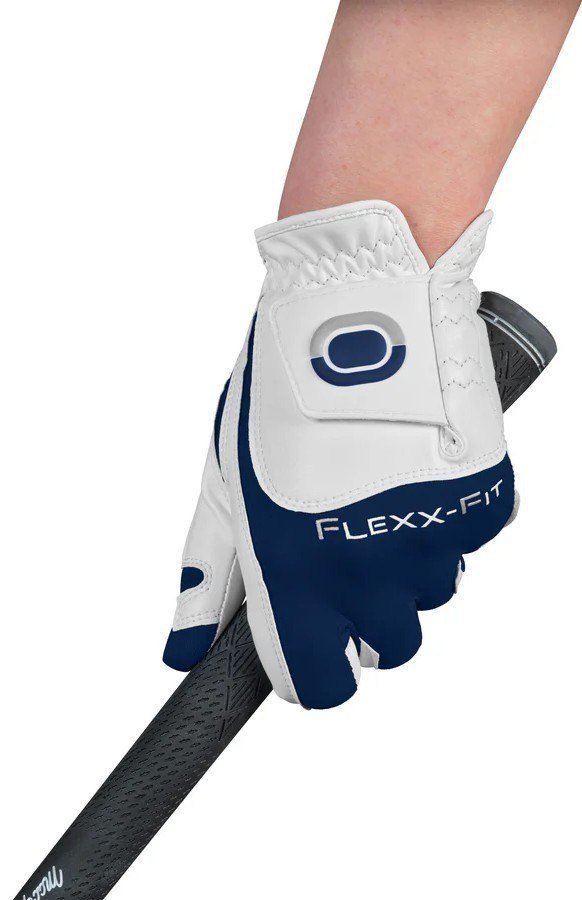 Zoom Zoom Hybrid guante de golf para mujer, blanco/azul marino