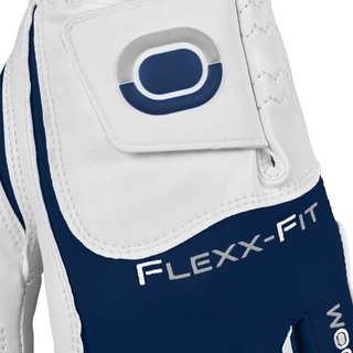 Zoom Zoom Hybrid guante de golf para mujer, blanco/azul marino