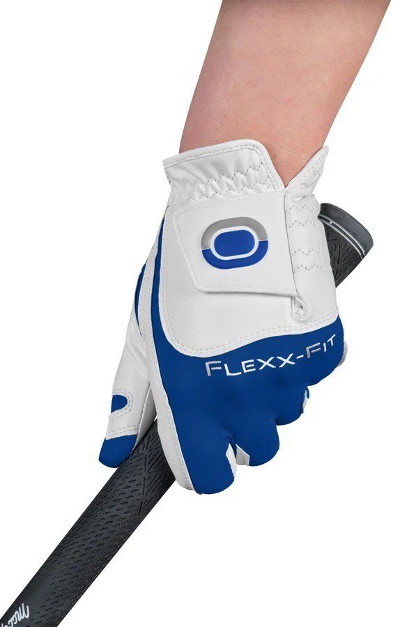 Zoom Zoom Hybrid guante de golf para mujer, blanco/azul