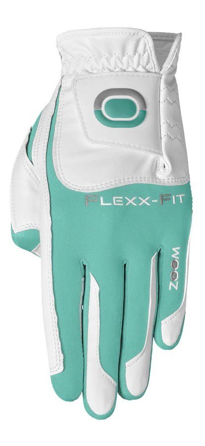 Zoom Zoom Hybrid guante de golf para mujer, blanco/menta