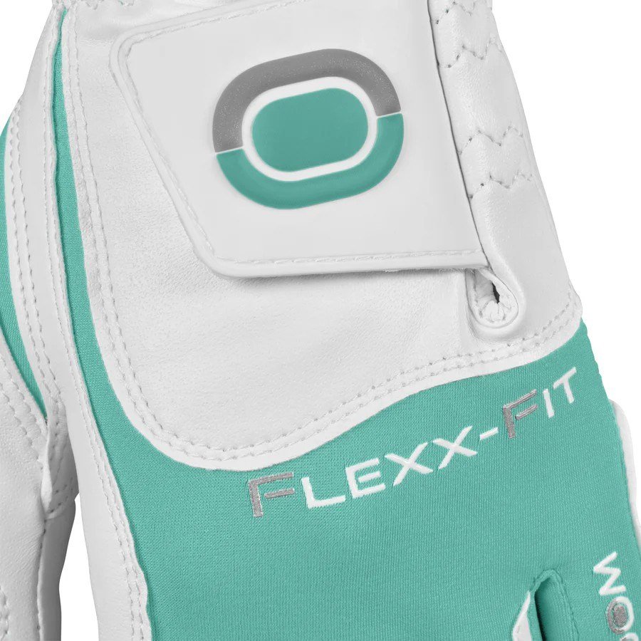 Zoom Zoom Hybrid guante de golf para mujer, blanco/menta