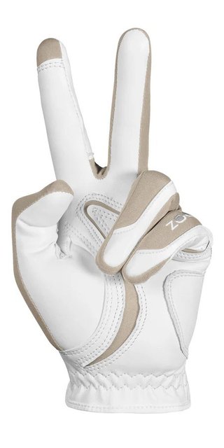 Zoom Zoom Hybrid guante de golf para mujer, beige