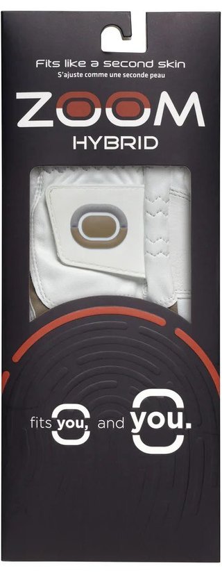 Zoom Zoom Hybrid guante de golf para mujer, beige