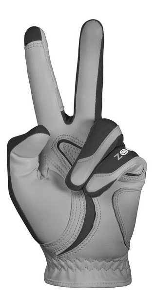Zoom Zoom Hybrid guante de golf para mujer, gris