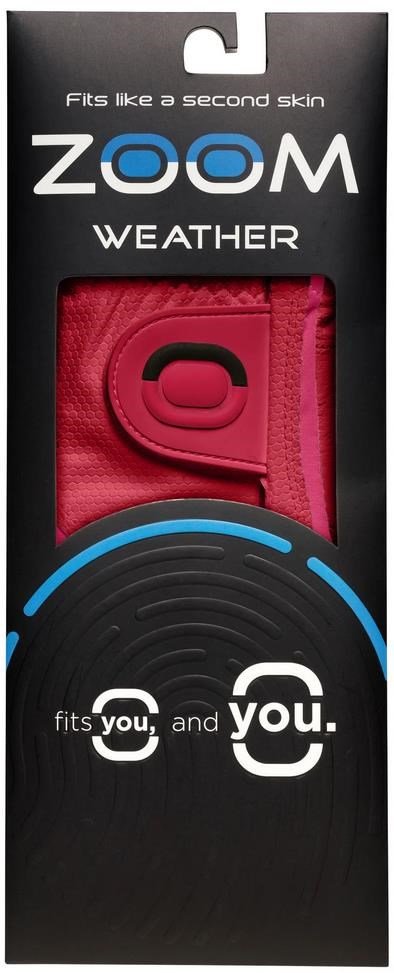 Zoom Zoom Weather Junior guante de golf para niños, rosa
