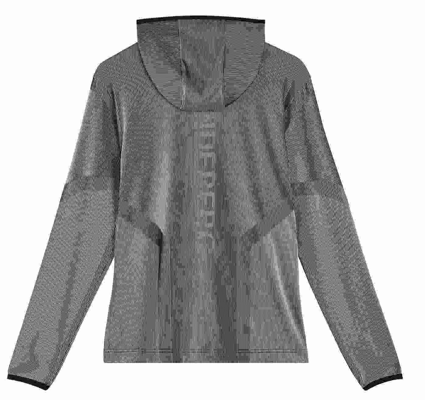 J.Lindeberg Jacquard sudadera con capucha de hombre, navy