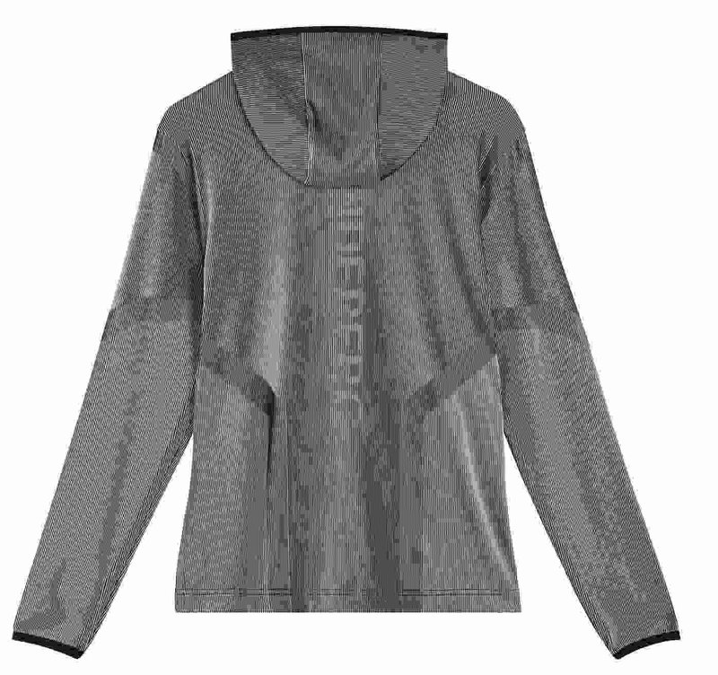 J.Lindeberg Jacquard sudadera con capucha de hombre, navy