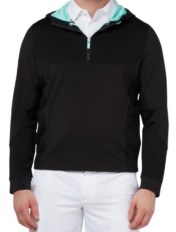 Callaway Mixed Media Technical sudadera con capucha para hombre, caviar